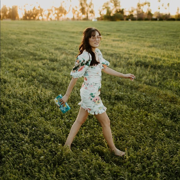 Lilyful Dresses & Skirts - Spring Floral Mini Dress